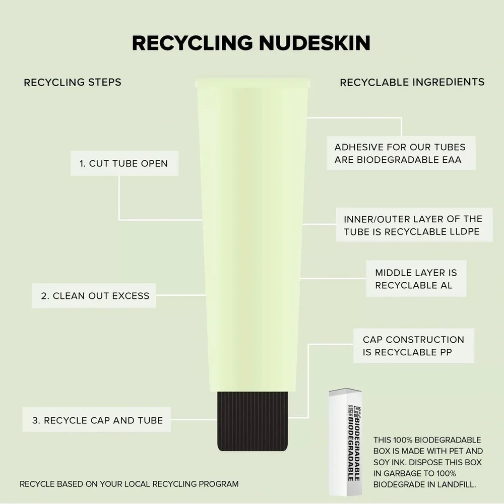 NUDESKIN Tight + Bright Face Mask-7ML